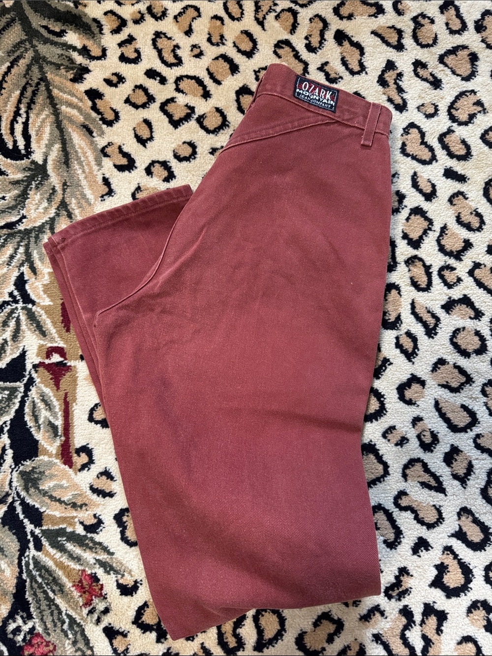 Ozark Trail Women's Brick Red Chino Pants